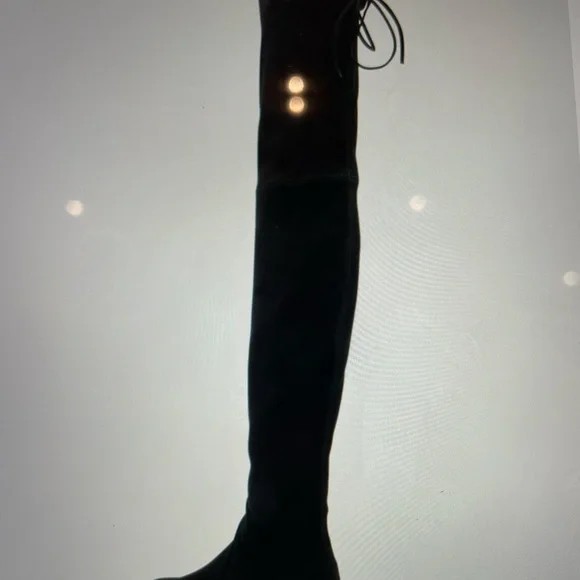 Stuart Weitzmsn “ Lowland” Suede Over-the Knee Boots